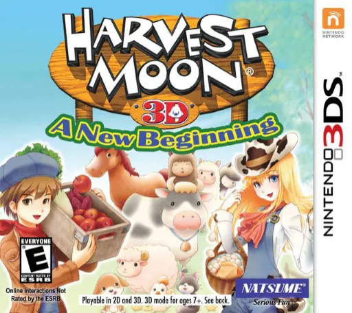 Harvest Moon 3D - A New Beginning (USA)